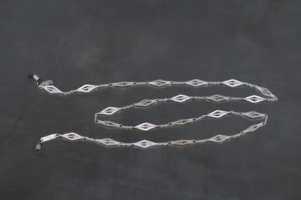 Rigards sterling silver diamond chain AT010AG PR5